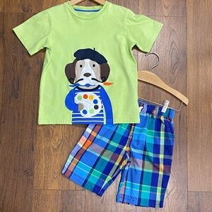 🎨Gymboree ‘Future Artist’ Short Set